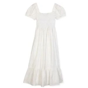 Maison Me Nicole Dress, White Eyelet